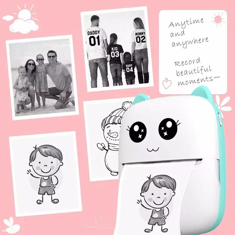 Wireless Portable Photo Printer
